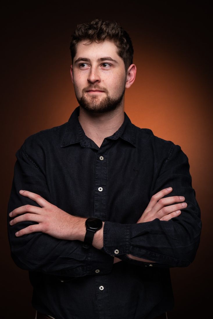 Portrait of Marco, Ramkat Coffee Co. co-founder
