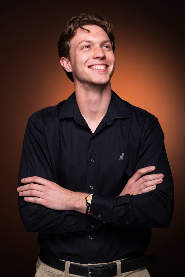 Portrait of Dietrich, Ramkat Coffee Co. co-founder